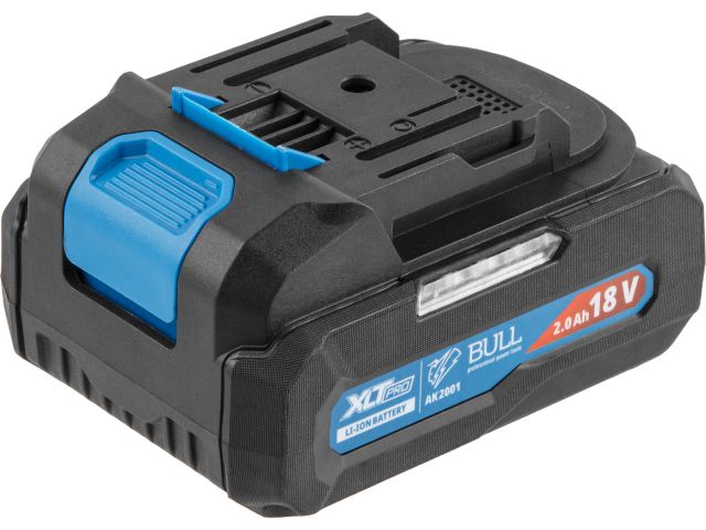 Аккум. дрель-шуруповерт BULL SR 1803 в чем. XLTpro БЕСЩЕТ., 2x2 А*ч, 18 В, 45 Н*м, БЗП 10 мм (шурупы до 10 мм) (1329602)