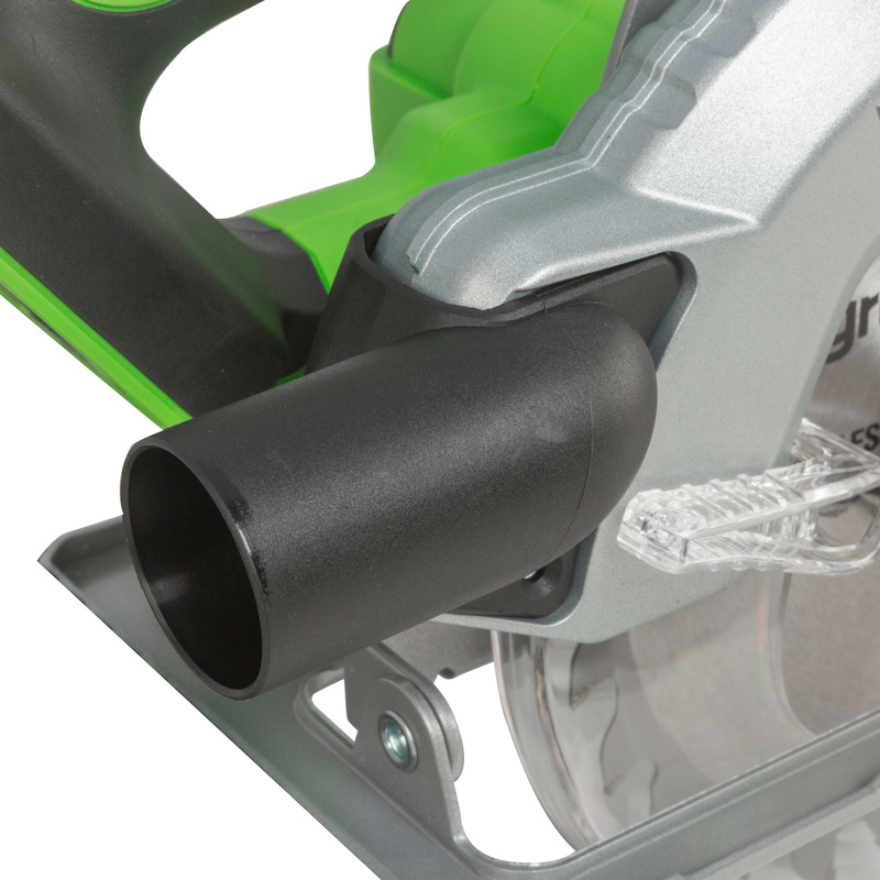 Циркулярная пила Greenworks GD24CS 24V аккумуляторная, без АКБ и ЗУ