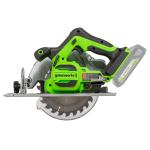 Циркулярная пила Greenworks GD24CS 24V аккумуляторная, без АКБ и ЗУ