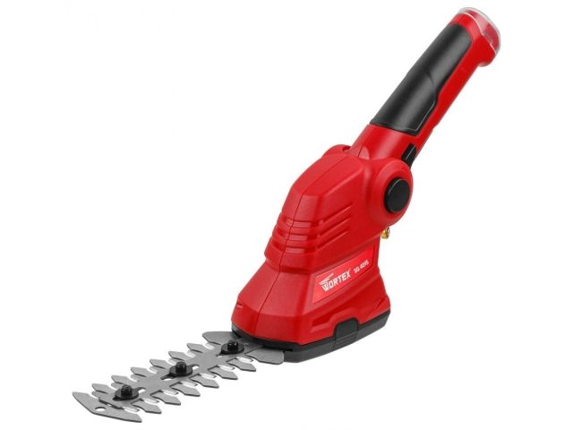 Аккум. ножницы садовые WORTEX SG 4015 в кор. + насадка-кусторез Li-ion, 3.6В, 70 мм (трава), 115 мм (3.6 В, 1 акк., 1.5 А/ч, Li-Ion, шир. ножа 70 мм ( (0311123)