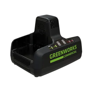 Быстрое зарядное устройство Greenworks 82V 8А G82C2 на 2 слота
