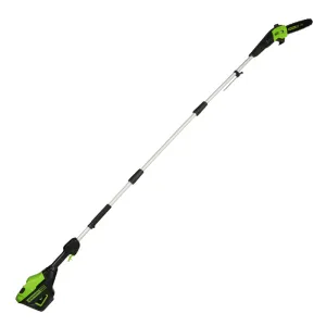 Высоторез-cучкорез Greenworks GD60PST25 60V (25 см) аккумуляторный, без АКБ и ЗУ