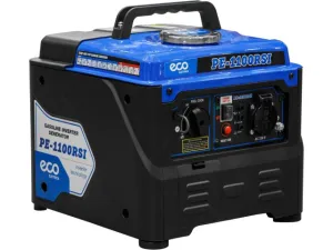 Электростанция (генератор инверторный бензиновый) ECO PE-1100RSI (инверторный, 1.1 кВт, 230 В, бак 3.2 л, вес 13 кг) (EC1710-1)