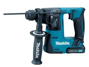 Аккум. перфоратор MAKITA HR 140 DWAJ в кейсе (10.8 В, 2 акк., 2.0 А/ч Li-Ion, 1.0 Дж, вес 1.9 кг,) (HR140DWAJ)