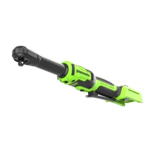 Гайковерт-трещотка Greenworks GD24RWX 24V (80Нм) удлиненный аккумуляторный, без АКБ и ЗУ