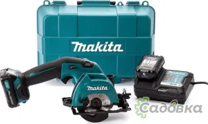 Дисковая пила Makita HS301DWAE (с 2-мя АКБ 2 Ah)
