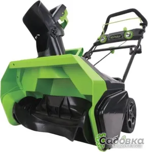 Снегоуборщик Greenworks GD40ST (без АКБ)
