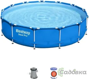 Каркасный бассейн Bestway Steel Pro 5612E (396x84)