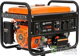 Бензиновый генератор Daewoo Power GDA 3500E