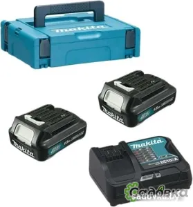 Аккумулятор с зарядным устройством Makita BL1016 + DC10SB (12В/1.5 Ah + 10.8-12В)