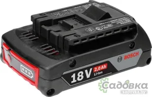 Аккумулятор Bosch 1600Z00036 (18В/2 а*ч)