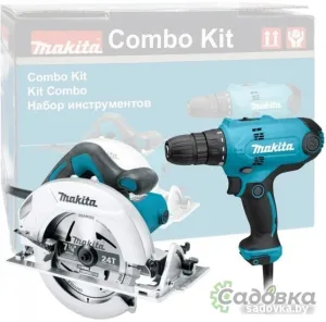 Набор электроинструментов Makita DK0118 (шуруповерт, циркулярная пила)