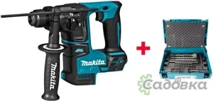 Перфоратор Makita DHR171RTJ (с 2-мя АКБ, +набор оснастки)