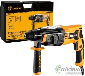 Перфоратор Deko DKH1200W (кейс)
