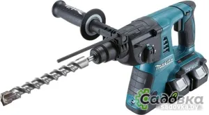 Перфоратор Makita DHR263RF4 (с 4-мя АКБ, кейс)