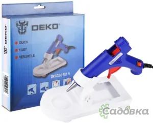 Термоклеевой пистолет Deko DKGG20 Set 4