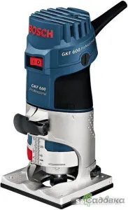 Кромочно-петельный фрезер Bosch GKF 600 Professional (060160A100)