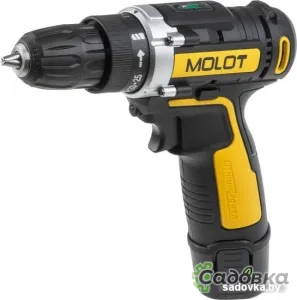 Дрель-шуруповерт Molot MBD 1213-1 Li MBD12131Li0029 (с 1-им АКБ)