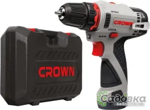 Дрель-шуруповерт CROWN CT21072HX-2 BMC (с 2-мя АКБ, кейс)