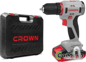 Дрель-шуруповерт CROWN CT21091HX-2 BMC (с 2-мя АКБ, кейс)
