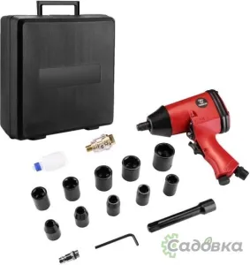 Пневматический гайковерт Deko DKPT01 SET 3