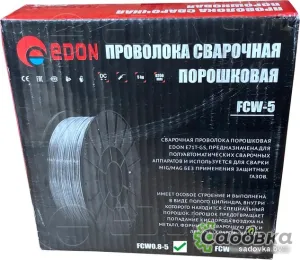 Проволока сварочная Edon FCW0.8-5