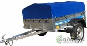 Прицеп для автомобиля Кремень Стандарт 2.5x1.3x0.3 (тент 30см)