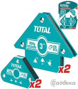Уголок магнитный Total TAMWH4062 (4 шт)
