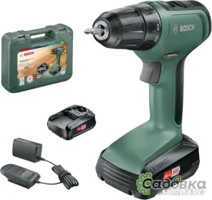 Дрель-шуруповерт Bosch UniversalDrill 18 06039C8005 (с 2-мя АКБ, кейс)