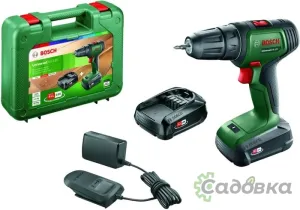 Дрель-шуруповерт Bosch UniversalDrill 18V 06039D4002 (с 2-мя АКБ, кейс)