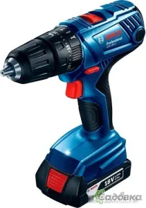 Дрель-шуруповерт Bosch GSB 180-LI Professional 06019F8323 (с 2-мя АКБ, кейс)