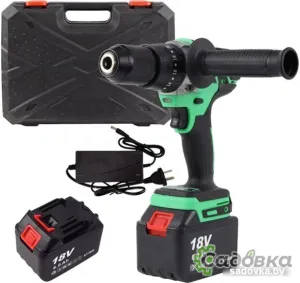 Ударная дрель-шуруповерт Zitrek Green Impact 18V 063-4046 (с 2-мя АКБ, кейс)