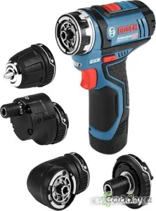 Дрель-шуруповерт Bosch GSR 12V-15 FC Professional 06019F6000 (с 2-мя АКБ, кейс)