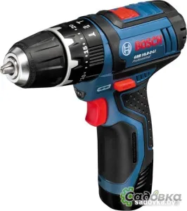 Дрель-шуруповерт Bosch GSB 12V-15 Professional 06019B6906 (с 2-мя АКБ, кейс)