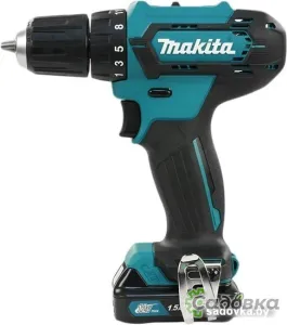 Дрель-шуруповерт Makita DF333DYX14 (с 2-мя АКБ, кейс +набор оснастки)