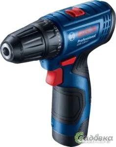 Дрель-шуруповерт Bosch GSR 120-LI Professional 06019G8020 (с 2-мя АКБ, кейс)