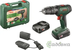 Ударная дрель-шуруповерт Bosch UniversalImpact 18V 06039D4102 (с 2-мя АКБ, кейс)