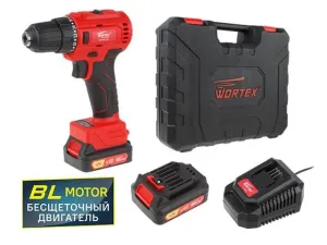 Аккум. дрель-шуруповерт WORTEX BD 1220-1 DLi в чем. БЕСЩЕТ, 12 В, 40 Н*м, 2х1.5 А*ч, БЗП 10 мм (шур. до 6 мм, НЕ подходит к линейке ALL1) (BD12201DLi1029)