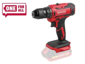 Аккум. дрель-шуруповерт WORTEX BD 1820-1 Li в кор. ALL1 XLT SOLO 18 В, 30 Н*м, БЗП(мет.) 13 мм (шурупы до 8 мм) (0329360)