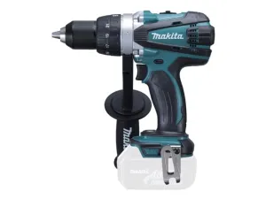 Аккум. дрель-шуруповерт MAKITA LXT DDF 458 Z в кор. (18.0 В, БЕЗ АККУМУЛЯТОРА, 2 скор., 91 Нм, шурупы до 10 мм) (DDF458Z)