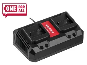 Зарядное устройство WORTEX FC 2120-2 ALL1 XLT 2 слота, 4 А + 4 А (быстрая зарядка) (0329183)