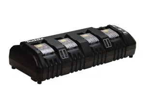 Зарядное устройство MAKITA LXT DC 18 SF (14.4 - 18.0 В, 3.0 А, стандартная зарядка, 4 гнезда) (196430-2)