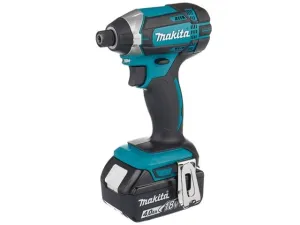 Аккум. шуруповерт MAKITA LXT DTD 152 RME в чем. (18.0 В, 2 акк., 4.0 А/ч Li-Ion, 1 скор., 165 Нм, шурупы до 13 мм) (DTD152RME)