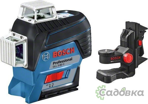 Лазерный нивелир Bosch GLL 3-80 C Professional (с держателем BM 1)