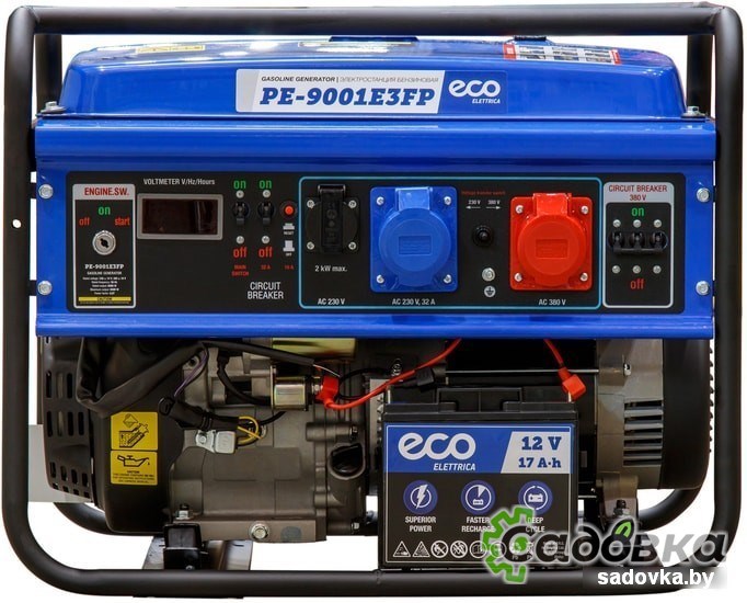 Бензиновый генератор ECO PE-9001E3FP