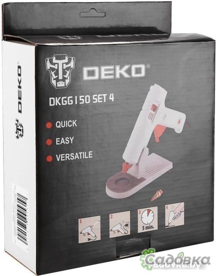 Термоклеевой пистолет Deko DKGG150 Set 4