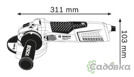Угловая шлифмашина Bosch GWS 17-125 CIE [060179H002]