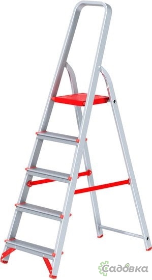 Лестница-стремянка Новая высота NV 311 алюминиевая профессиональная 5 ступеней