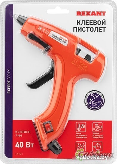 Термоклеевой пистолет Rexant Эксперт 12-1511