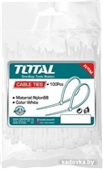 Стяжка для кабеля Total THTCT10201 (100 шт)